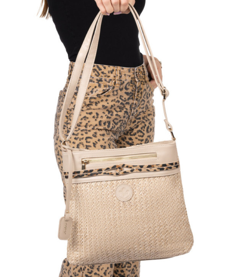 Béžová kabelka RIEKER H1519-65