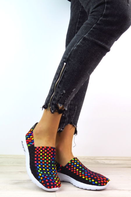 Farebné slip-on tenisky ROCK SAMBA