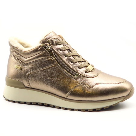 Zlaté členkové topánky CAPRICE 9-26201-43