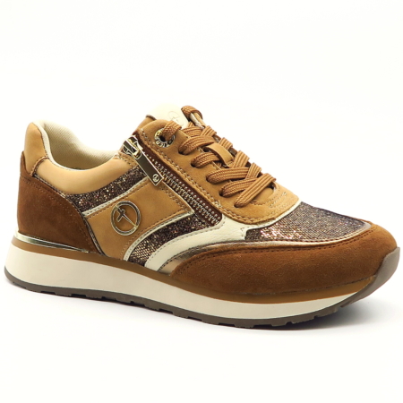 Hnedé sneakersy TAMARIS 1-23726-43