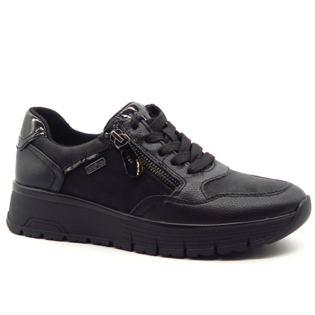 Čierne sneakersy RIEKER N1301-01