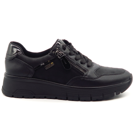 Čierne sneakersy RIEKER N1301-01