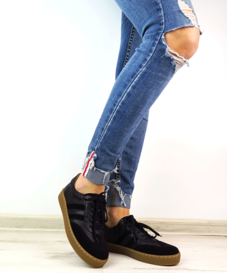 Čierne sneakersy SIMEN 7481