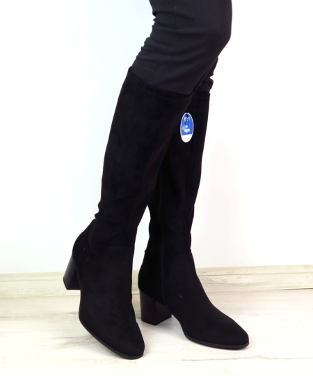 Strečové čižmy čierne CAPRICE 9-25503-45