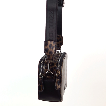 Hnedá-leopard kabelka MARCO TOZZI 2-61114-45
