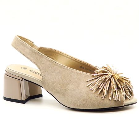 Béžové sandále GOODIN FL1172