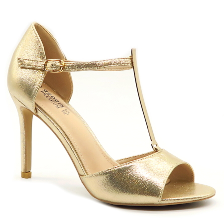 Zlaté sandále GOODIN FL1065