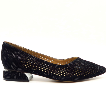 Čierne lodičky KARISMA H3DL60002A