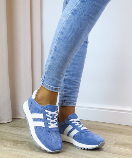 Modré sneakersy GOODIN LX1157
