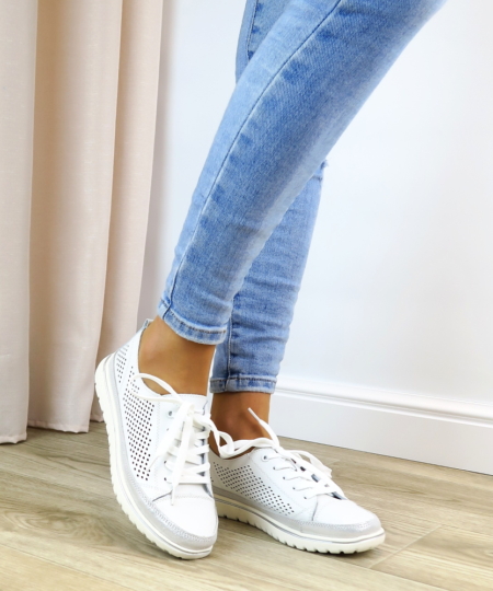 Biele tenisky EVENTO 8704