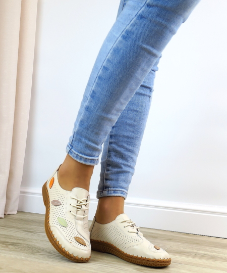 Béžové tenisky EVENTO 8544