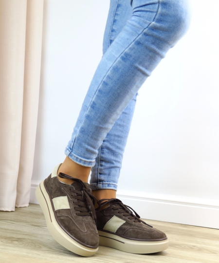 Hnedé tenisky EVENTO 9785