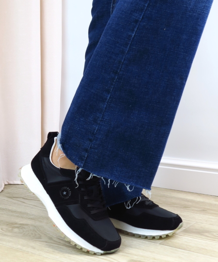 Čierne tenisky BIG STAR NN274544