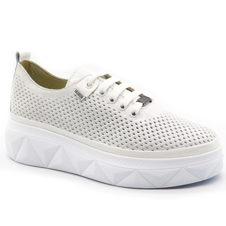 Strieborné sneakersy BOMBONELLA G352