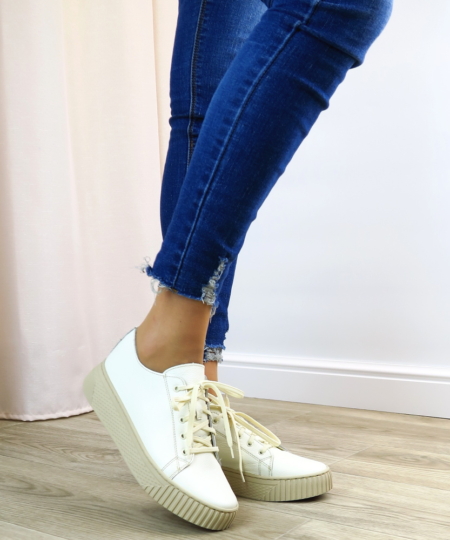 Béžové topánky SIMEN 6865A