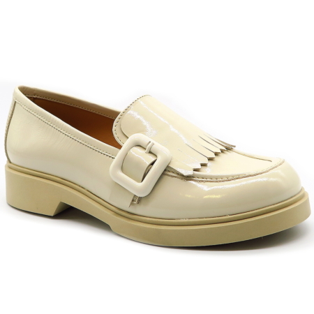 Béžové mokasíny SIMEN 8372A