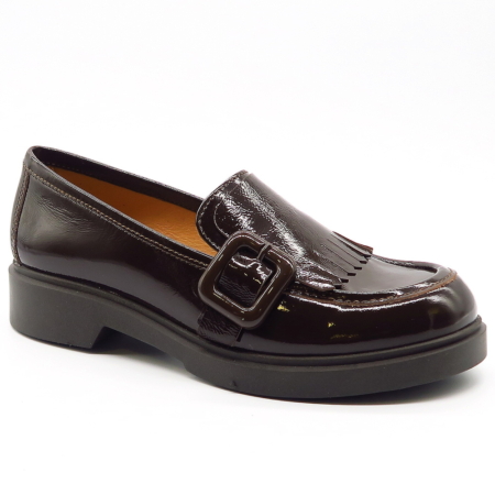 Tmavo-hnedé mokasíny SIMEN 8372A