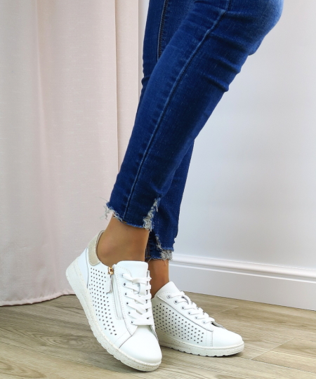 Biele tenisky EVENTO 137