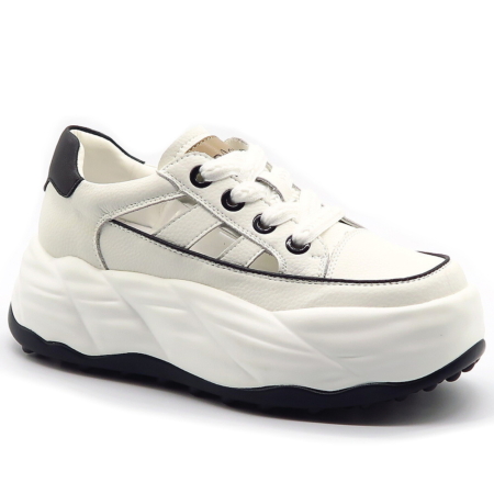 Biele sneakersy PASS 2USL60003A