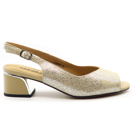 Béžové sandále KARISMA H3DL80002B