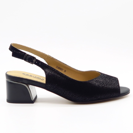 Čierne sandále KARISMA H3DL80002C
