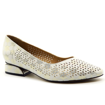 Biele lodičky KARISMA H3DL60002D