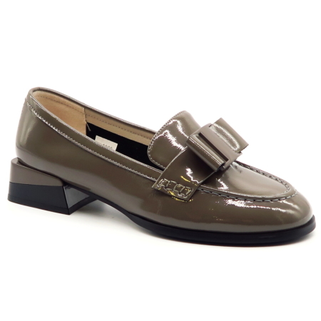 Sivé mokasíny KARISMA H3DL40007B