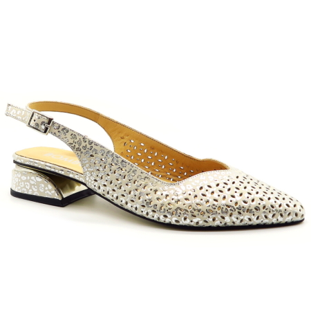 Strieborné sandále BOMBONELLA 743.066