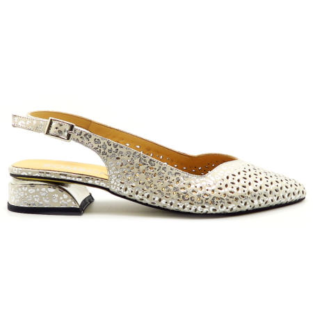 Strieborné sandále BOMBONELLA 743.066