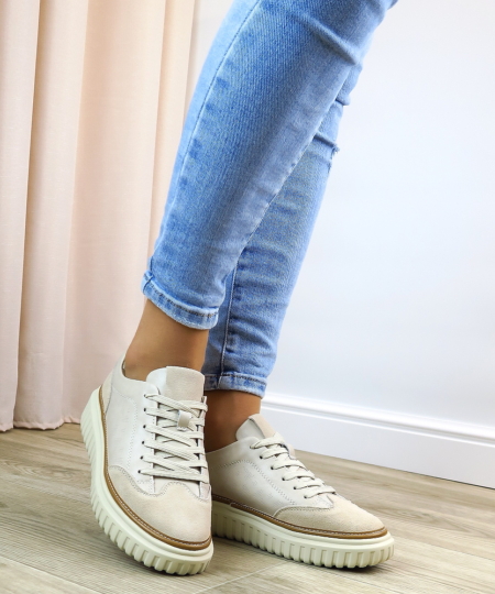 Béžové tenisky EVENTO 9774