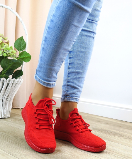 Červené tenisky NEWS 3634