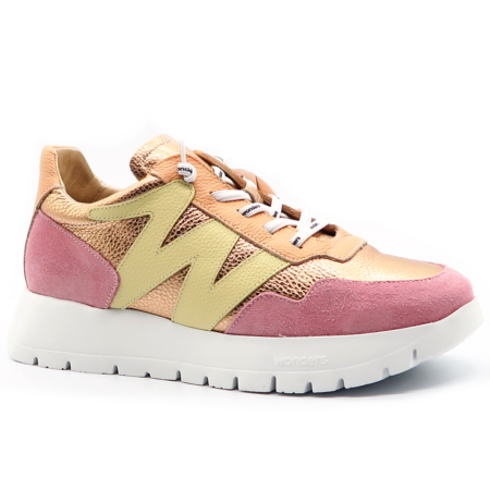 Ružové sneakersy WONDERS A-24101