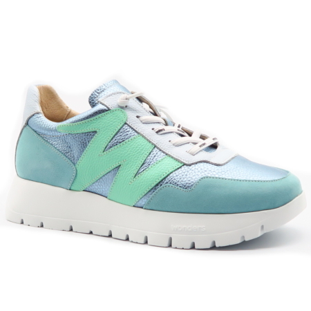 Zelené sneakersy WONDERS A-24101