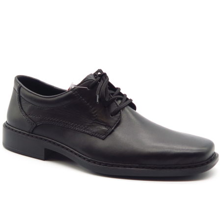 Čierne topánky RIEKER B0800-00