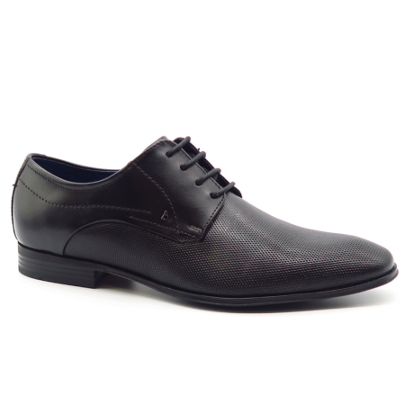 Čierne poltopánky BUGATTI 311-66606