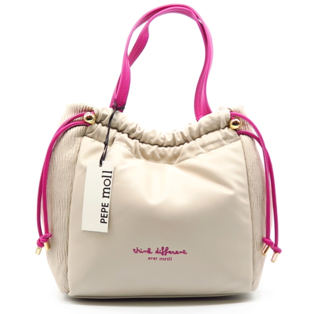 Béžová kabelka PEPE MOLL 261202