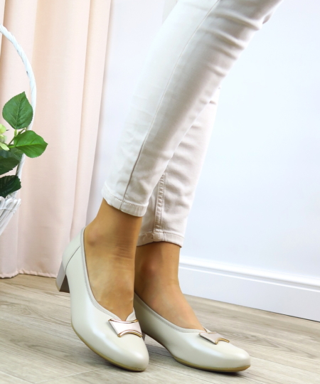 Béžové lodičky ASPENA KX-2913