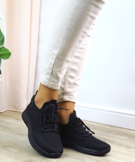 Čierne dámske tenisky NEWS 3634