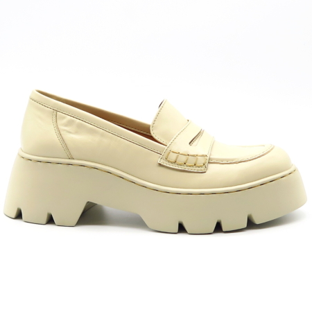 Béžové mokasíny SIMEN 8396A