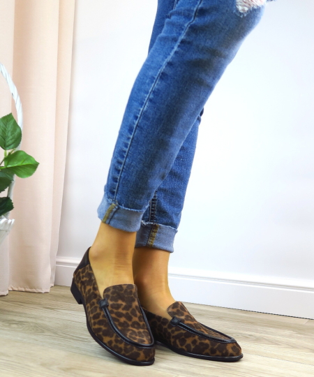 Leopardie mokasíny SIMEN 8416A