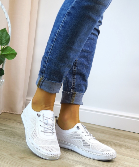 Poltopánky biele KLOP AZR 3014