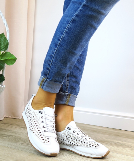 Poltopánky biele KLOP 9743