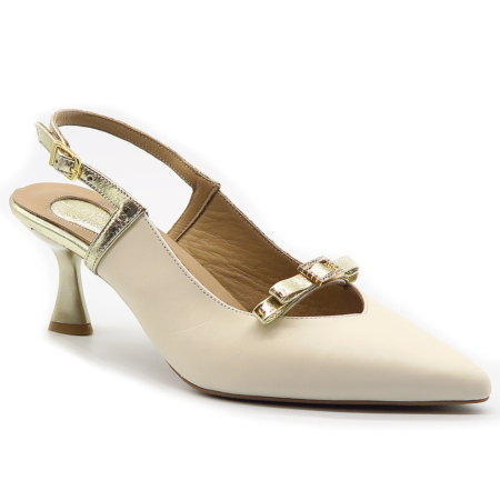 Béžové sandále BOMBONELLA 01 216