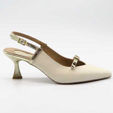 Béžové sandále BOMBONELLA 01 216