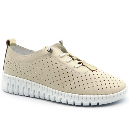 Béžové poltopánky BOMBONELLA 796 02