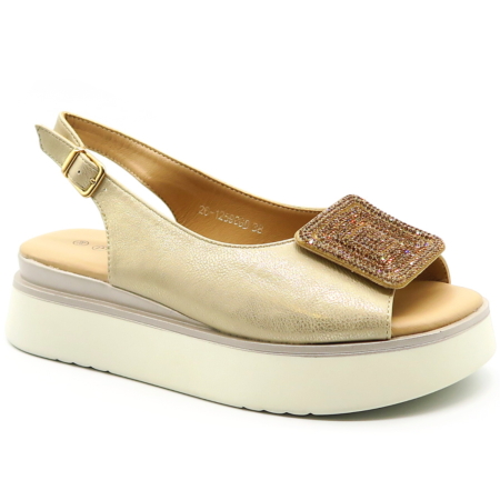 Zlaté sandále POTOCKI 26-12590