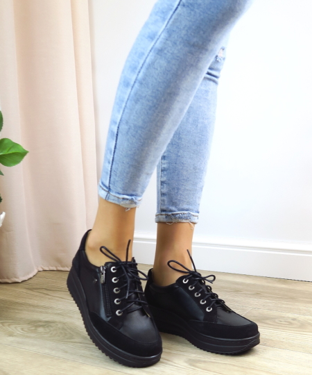 Poltopánky čierne HELIOS 431