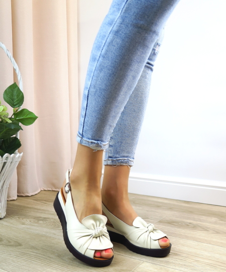 Béžové sandále BOMBONELLA 289.347