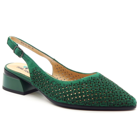 Zelené sandále FIORE FINO FF25-01