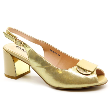 Zlaté sandále KARISMA JIJI80001B